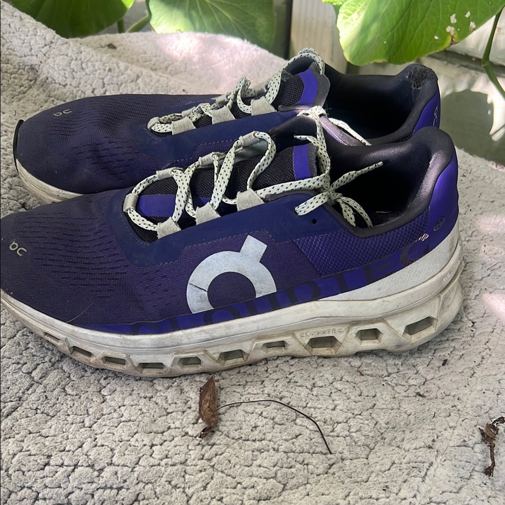 On Running Men's Purple Athletic Shoes